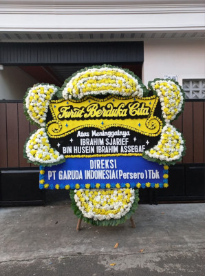 Papan Bunga Duka di Salambue