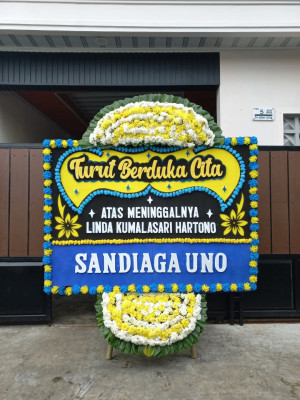 Papan Bunga Duka di Salambue